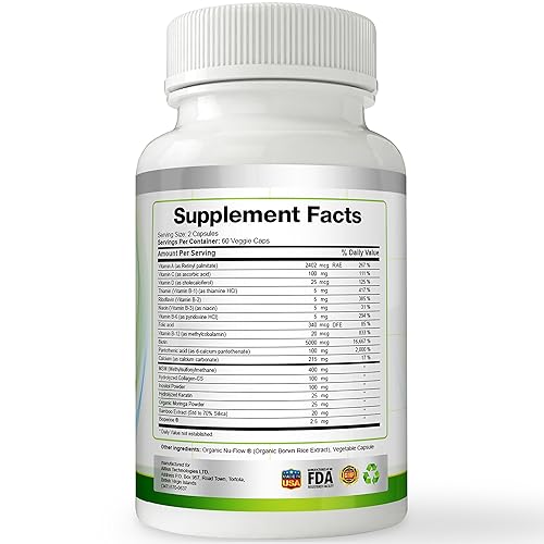 Miniatura 7 de Vitaminas para el cabello EzyAbsorb, científicamente formuladas para nutrir folículos y cuero cabelludo para adelgazar el cabello, más rápido