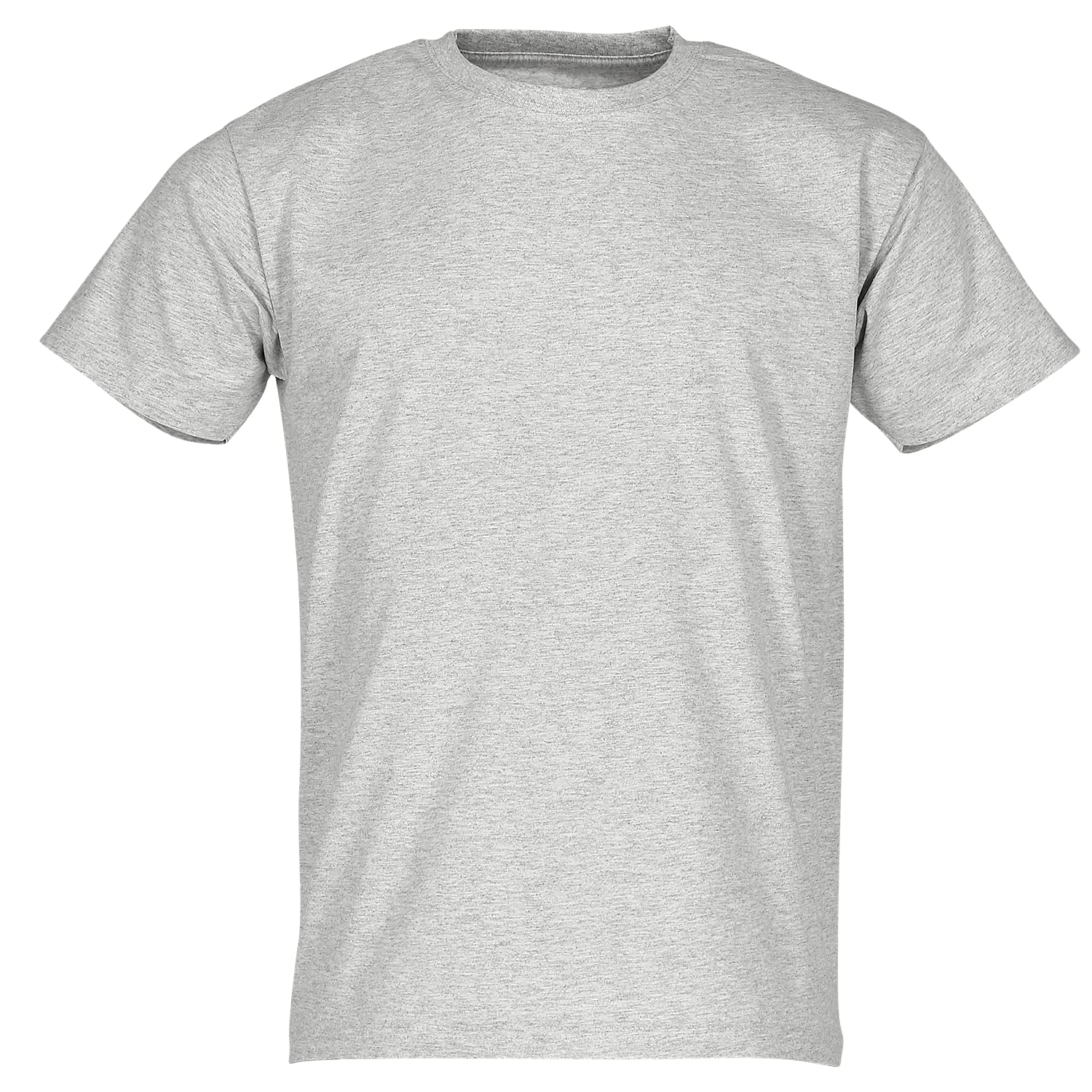 Fruit Of The Loom Men's Bright Grey (Ral 7035) T-Shirt, Xxl