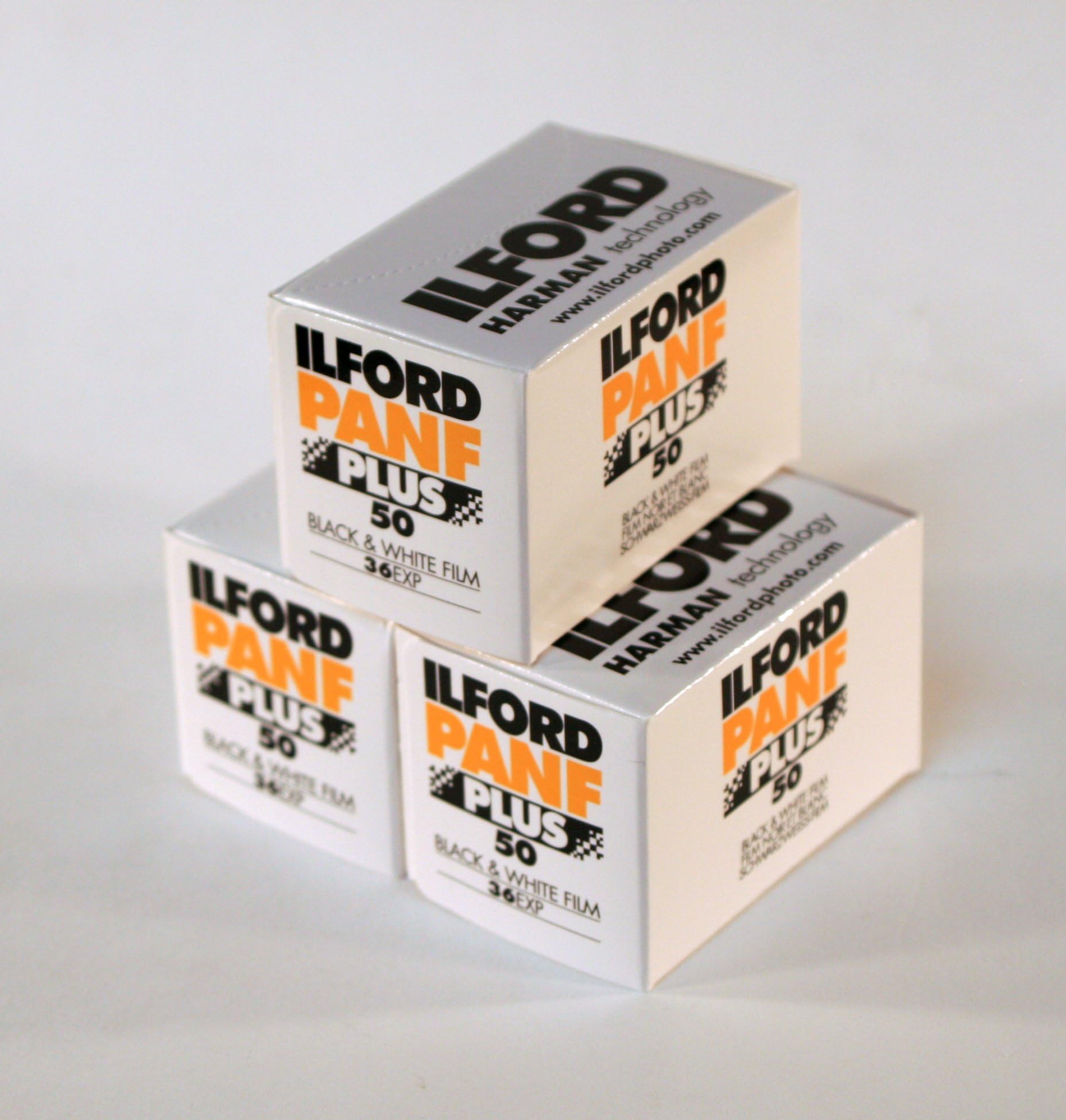 OCTROT Ilford PanF+, 135mm 36 exposures 3 rolls