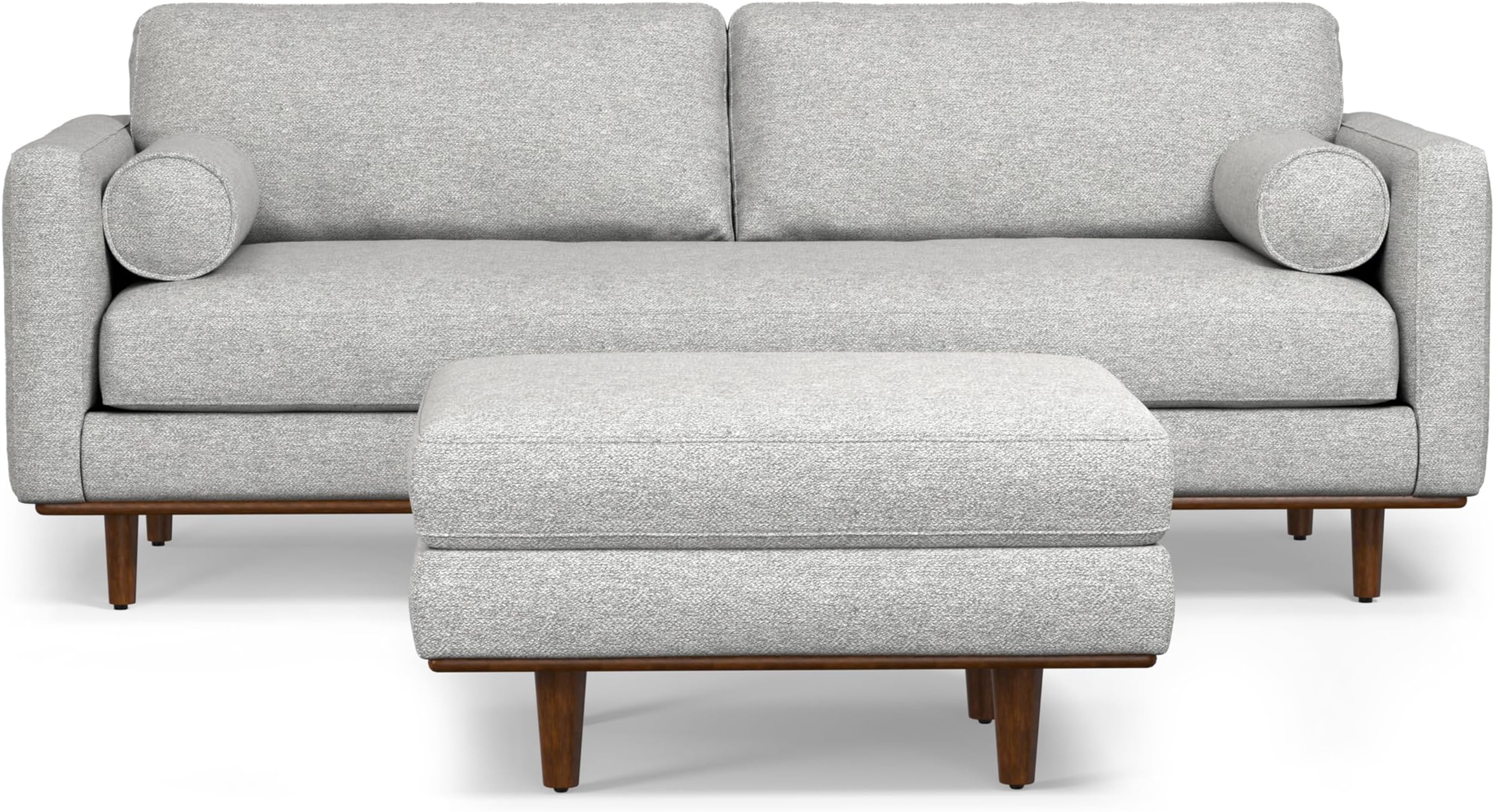Morrison 89-inch Sofa and Ottoman Set