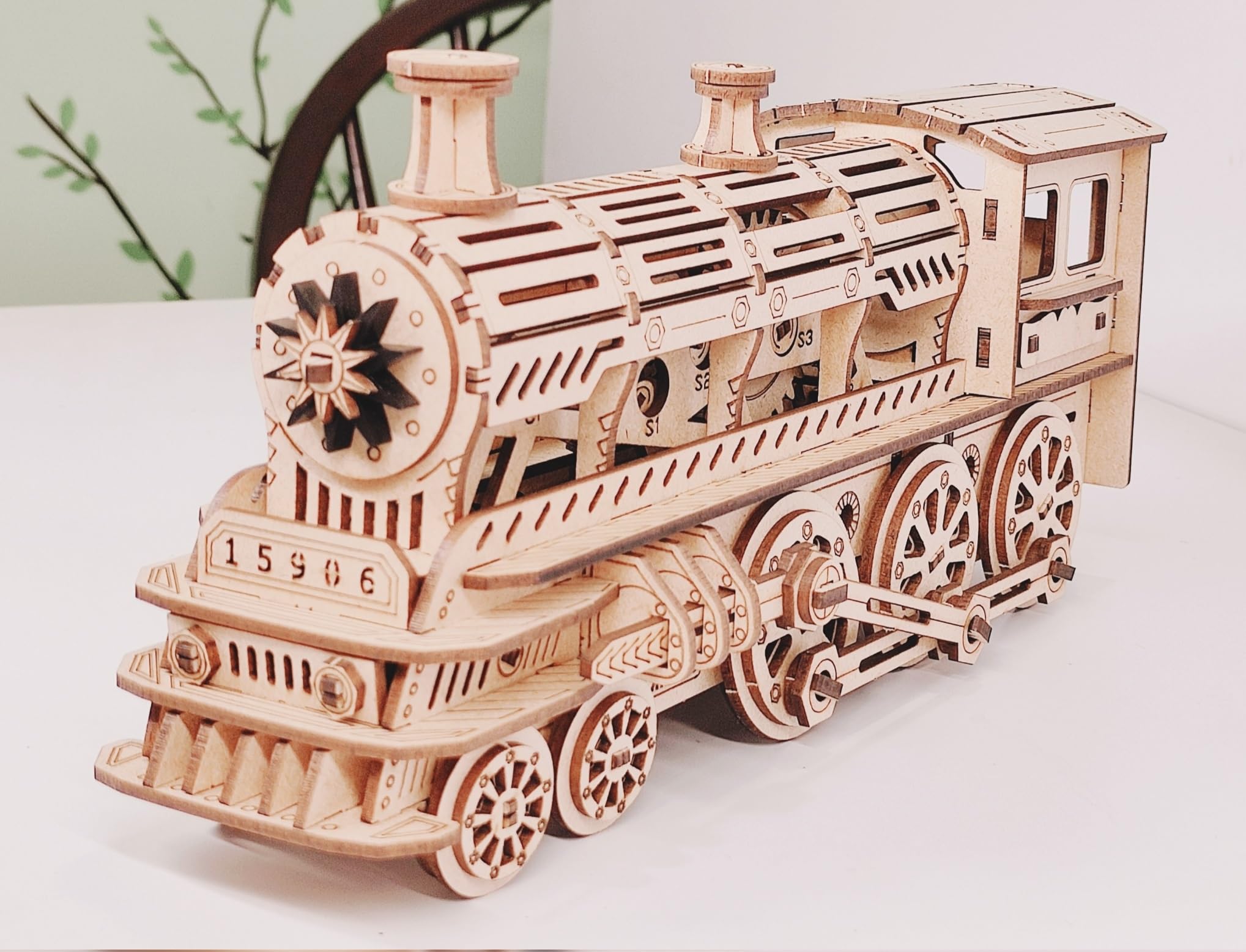 7mechs Steam Locomotive|3D Puzzle Train Mechanical Educational Wooden Puzzles|Stem Learning Diy Kits|Classic Decorative Train Craft Set|Eco Friendly|Wood Train Engine Set|Birthday Gift|,Kid (B0CBZ5MP35) Amazon Price History, Amazon Price Tracker