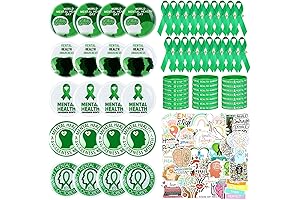 158 Pieces of Mental Health Awareness Supplies