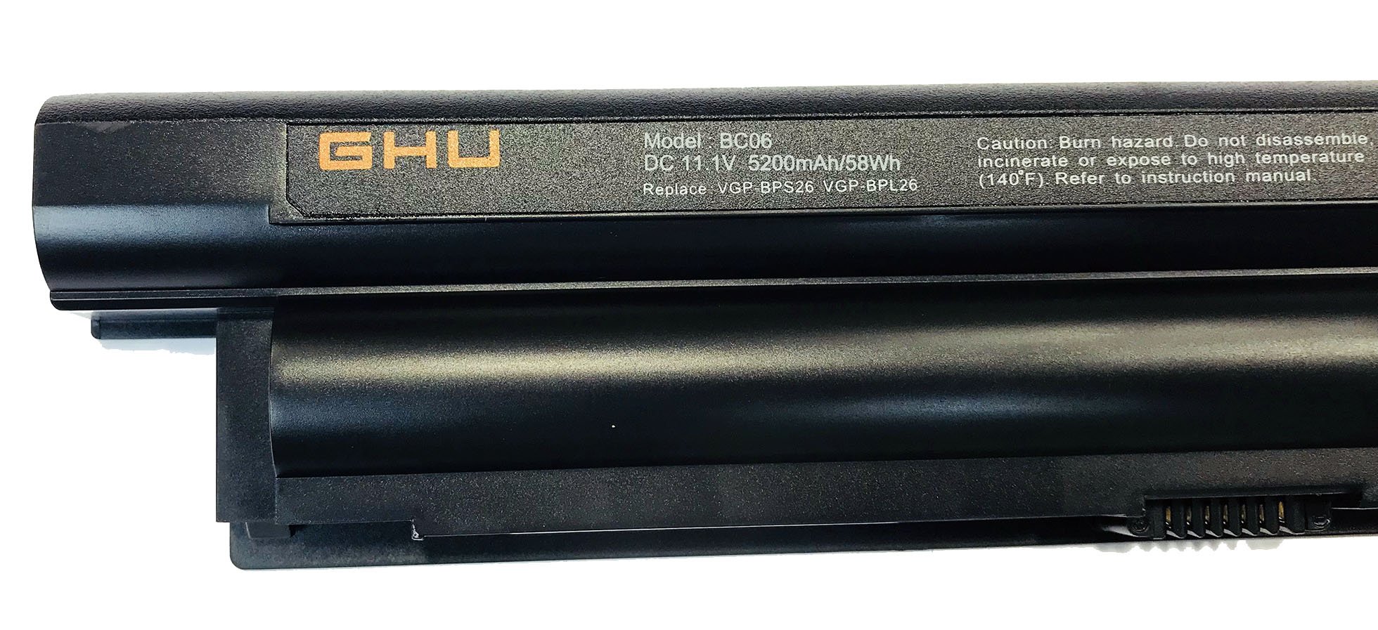 PowerSmart® Batterie 9 cellules 11,10 V 7800 mAh pour Sony VAIO SVE séries VGP-BPL26, VGP-BPS26, VGP-BPS26A
