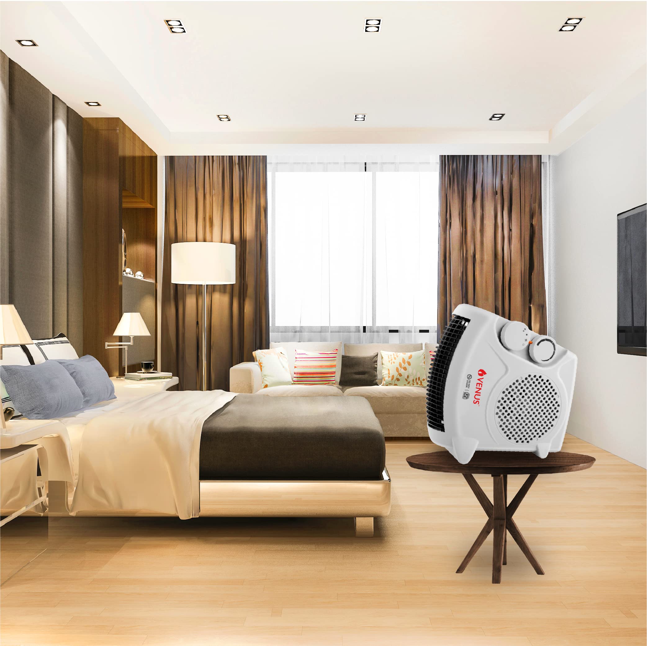 Venus Fan Heater 1000/2000W - Safe & Durable -4