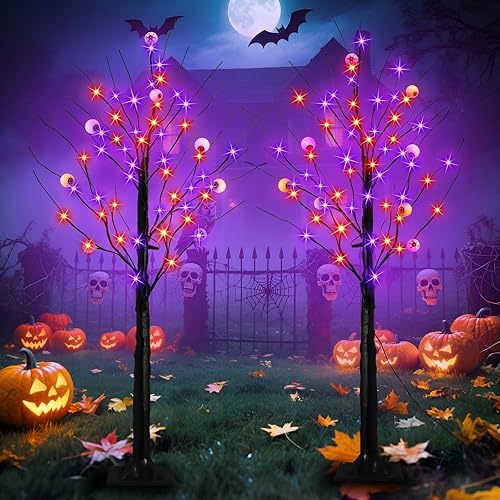 Miniatura 13 de Luz LED inteligente de árbol de Navidad cónico de 4 pies, luces preiluminadas para árbol de Navidad con aplicación y control remoto, bricolaje,