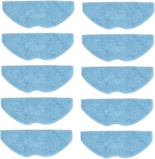 Juego de 4 fregonas para aspiradora robot S8 Plus Rendimiento de limpieza eficaz Larga vida útil (10 PACK)