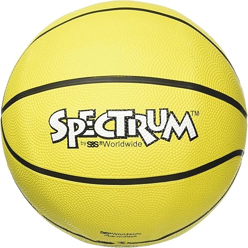 S&S Worldwide Amarillo Espectro Goma Baloncesto Juventud
