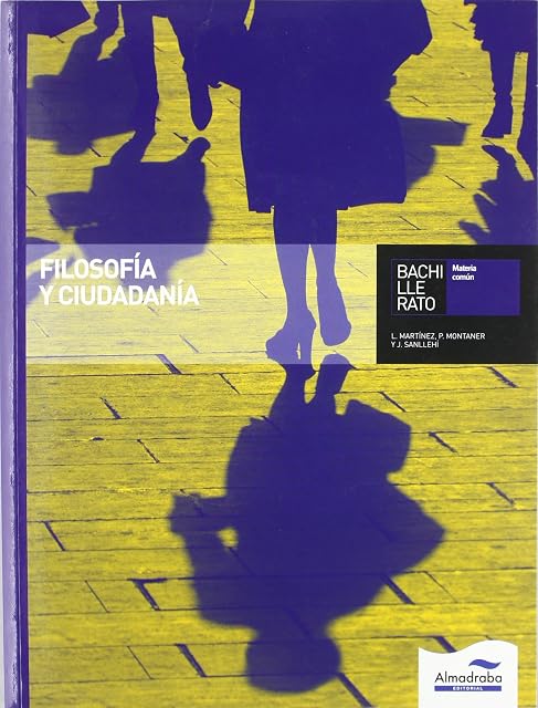 Portada de Filosofía y Ciudadanía 1º Bachillerato