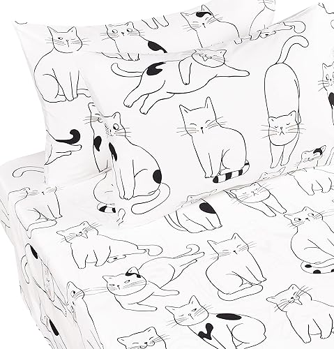 Vista 65 de J pinno Space Astronaut Airship Planet Stars Earth - Juego de sábanas tamaño individual para decoración de dormitorio, 100% algodón, sábana