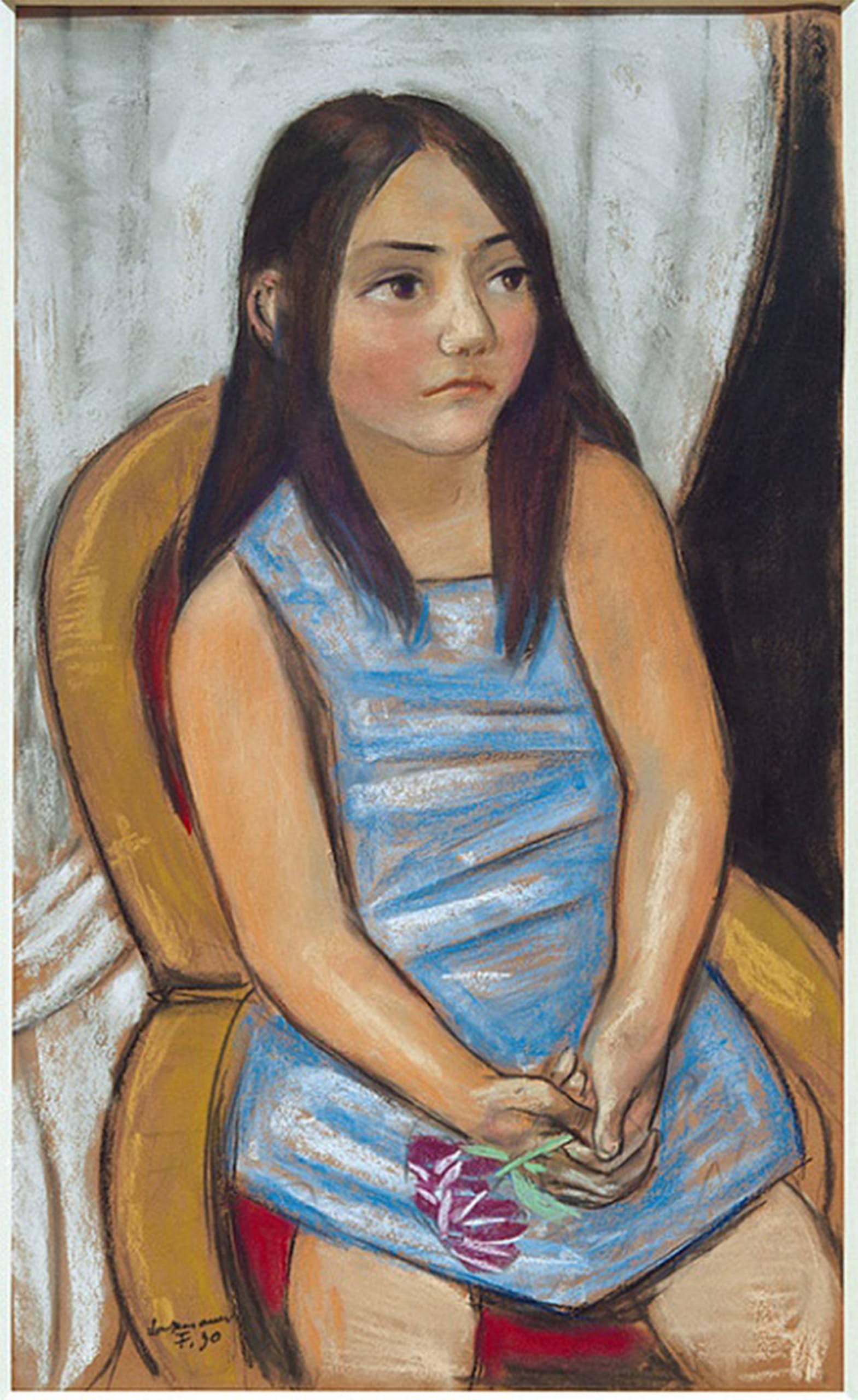 Max Beckmann Poster Portrait Margarete Wichert Art Mural 60x90cm