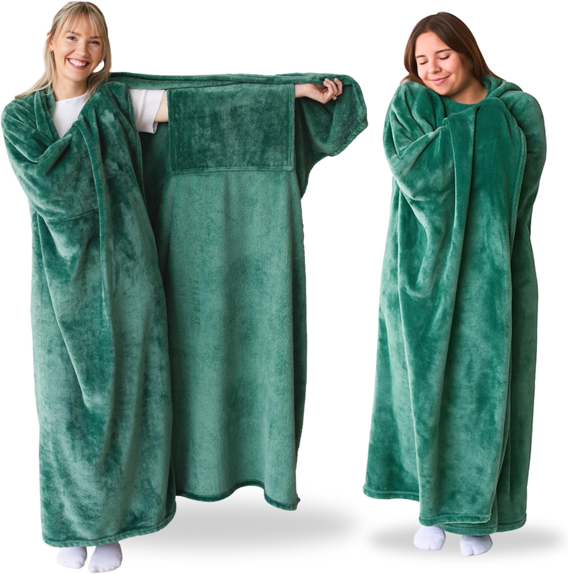 Super Blanky Wearable Blankets for Women, Adult Wearable Blanket Men, Mother's Day Gifts for Her, Wife Birthday Gift Ideas