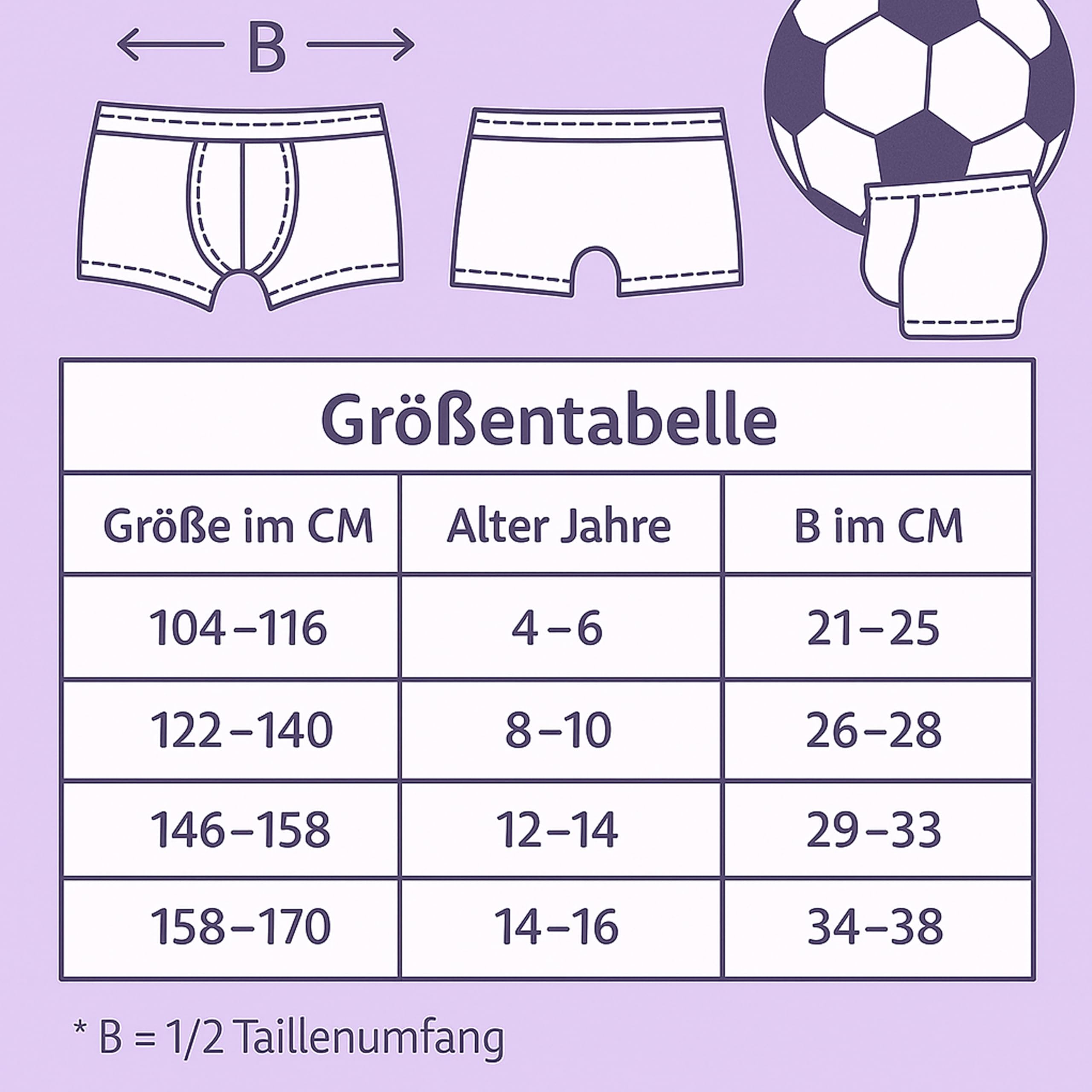 MRCC 6er Pack Jungen Boxer Shorts Briefs Boxershorts Unterwäsche Unterhosen Mikrofaser Retro Pants Schlüpfer 10010