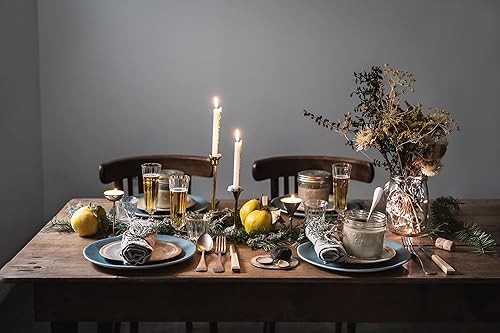 Vista 26 de Le Parfait Familia Wiss Terrine - Tarro de vidrio francés de boca ancha con sistema hermético de 2 piezas tapas doradas, ideal para conservas, 07oz