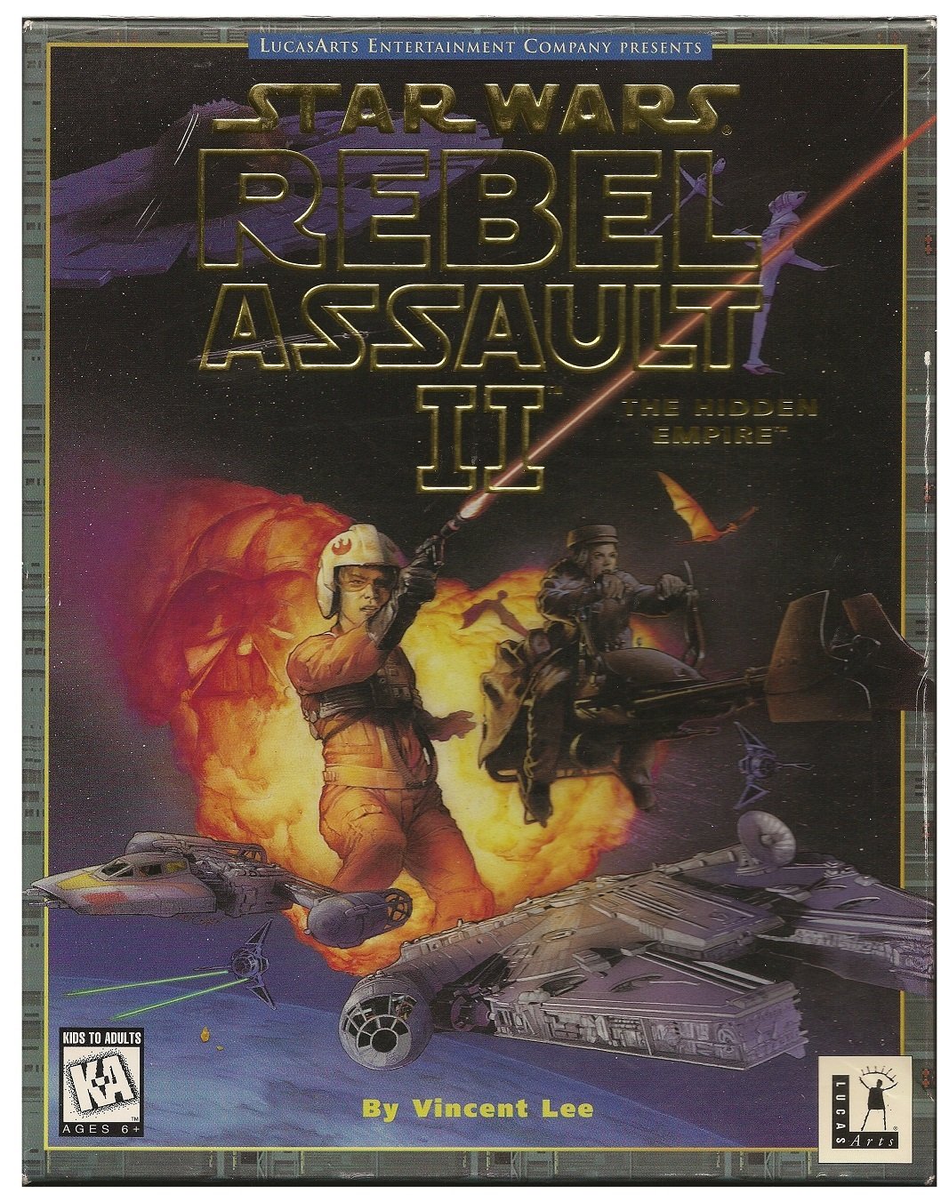 Amazon.com: Star Wars: Rebel Assault Ii: The Hidden Empire [PC