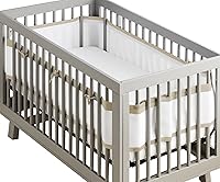 Algopix Similar Product 10 - BreathableBaby Breathable Mesh Crib