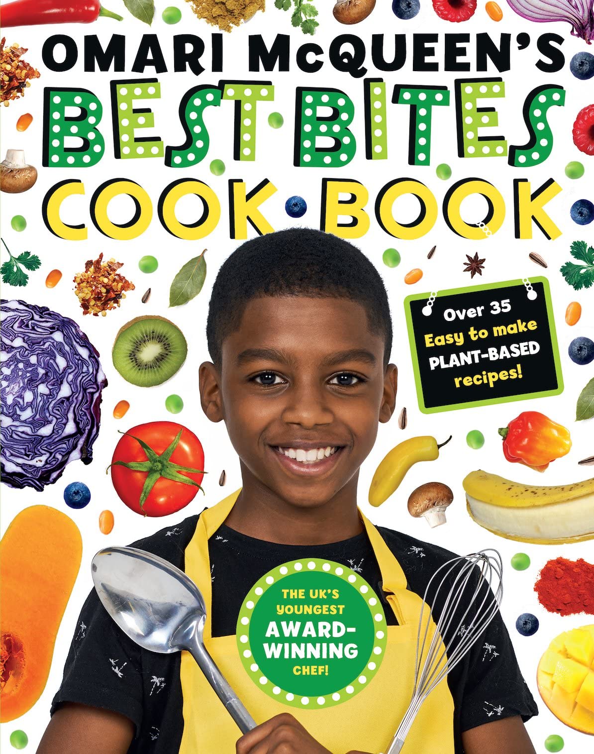 Omari McQueen + Best Bites Cookbook + Hardcover Edition