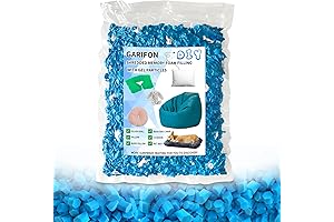 Dense Shredded Foam Bean Bag Filler, Couch/Arts&Crafts/Pet Bed Filler - Available 5-35 lbs