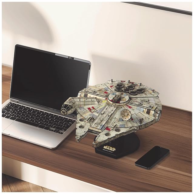 Foto 2 de 8 de PUZZLES 4D - MAQUETA HALCÓN MILENARIO - Puzzle Star Wars 3D - Juguetes de Star Wars