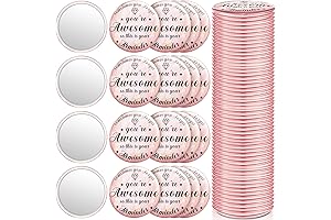 36 Pack Inspirational Compact Mirrors for Women