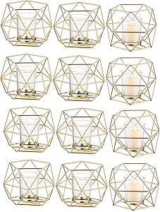 Lot De 12 Coupelles Pour Bougeoirs – Acier Inoxydable, Anti-coulure, Finition Polie