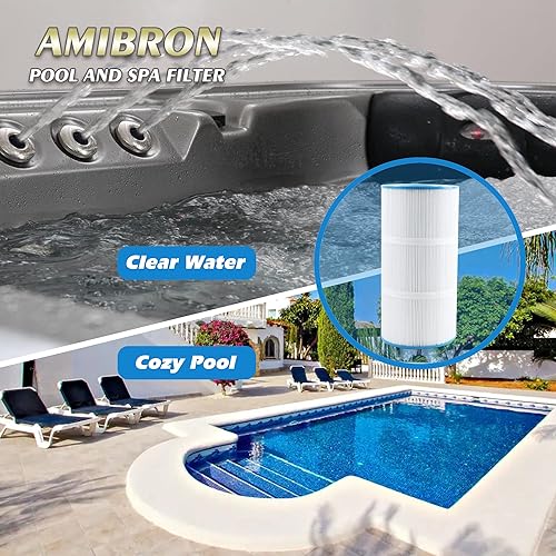 Miniatura 7 de El cartucho de filtro de piscina PCC60 reemplaza a Pentair CCP240, compatible con Unicel C-7469, Pleatco PCC60, Filbur FC-1975, 178569, R173572, 4 x