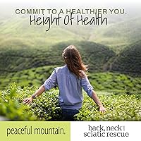 Vista 2 de Peaceful Mountain Rescate ciático, espalda y cuello – para molestias de espalda y piernas – 2 onzas