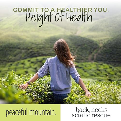 Miniatura 3 de Peaceful Mountain Rescate ciático, espalda y cuello  para molestias de espalda y piernas  2 onzas