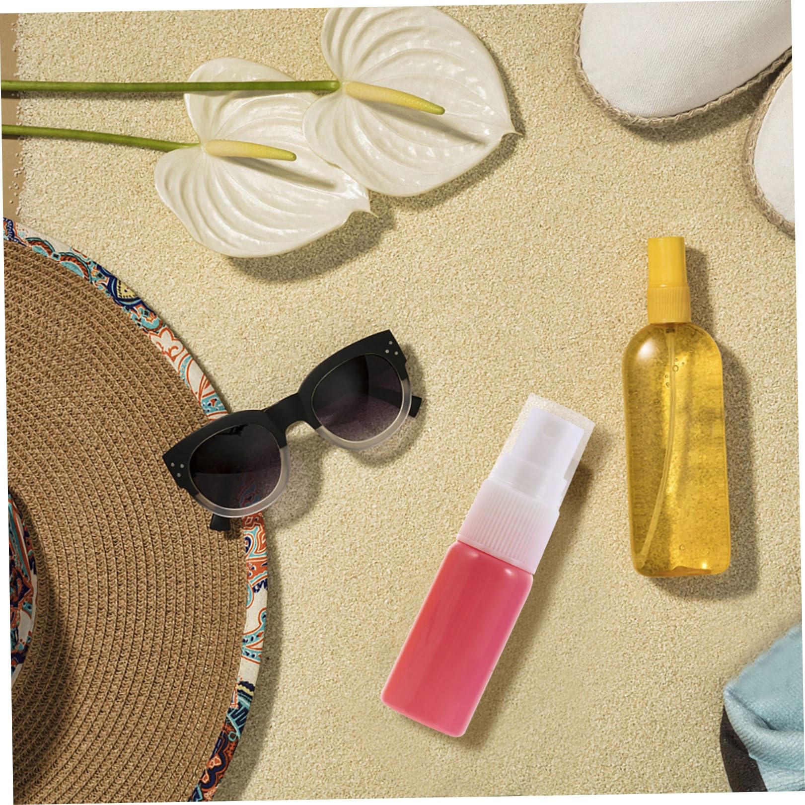 FRCOLOR 16 flaconi di profumo in, per la pulizia, per l'emulsione, per il trucco, da viaggio, per il trucco, da viaggio, da viaggio