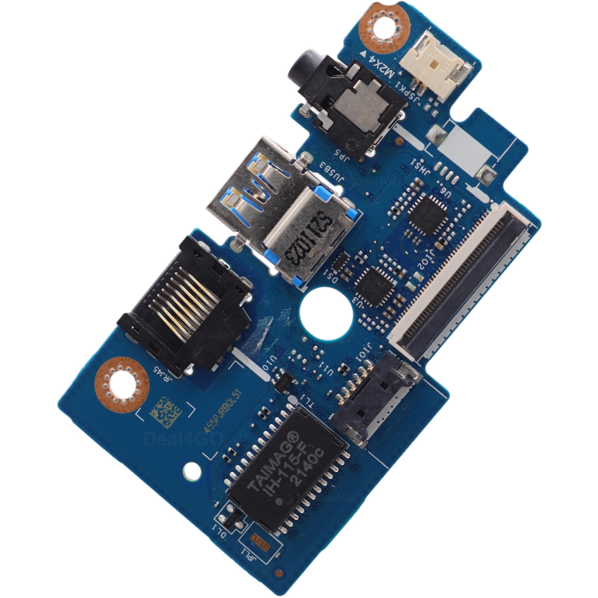 Deal4GOUSB Audio Jack LAN Ethernet Port I O Board LS-L974P Replacement for Acer Nitro 5 AN515-58 AN515-46 AN517-55/42 PH315-55 PH317-56