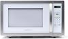 Farberware Countertop Microwave 1000 Watts, 1.1 cu ft - Microwave Oven With LED Lighting and Child Lock - Perfect for Apartments and Dorms - Easy Clean White, Platinum
