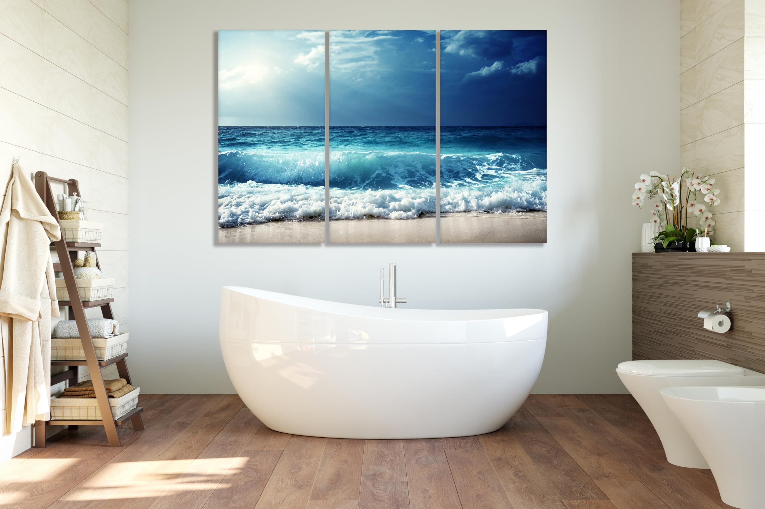 Amazon.com: Nature Wall Art Prints - Ocean Forest Mountain