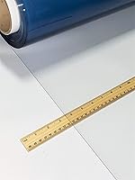 Vista 4 de Vinilo marino transparente calibre 20, doble pulido, 54 pulgadas de ancho por 5 yardas