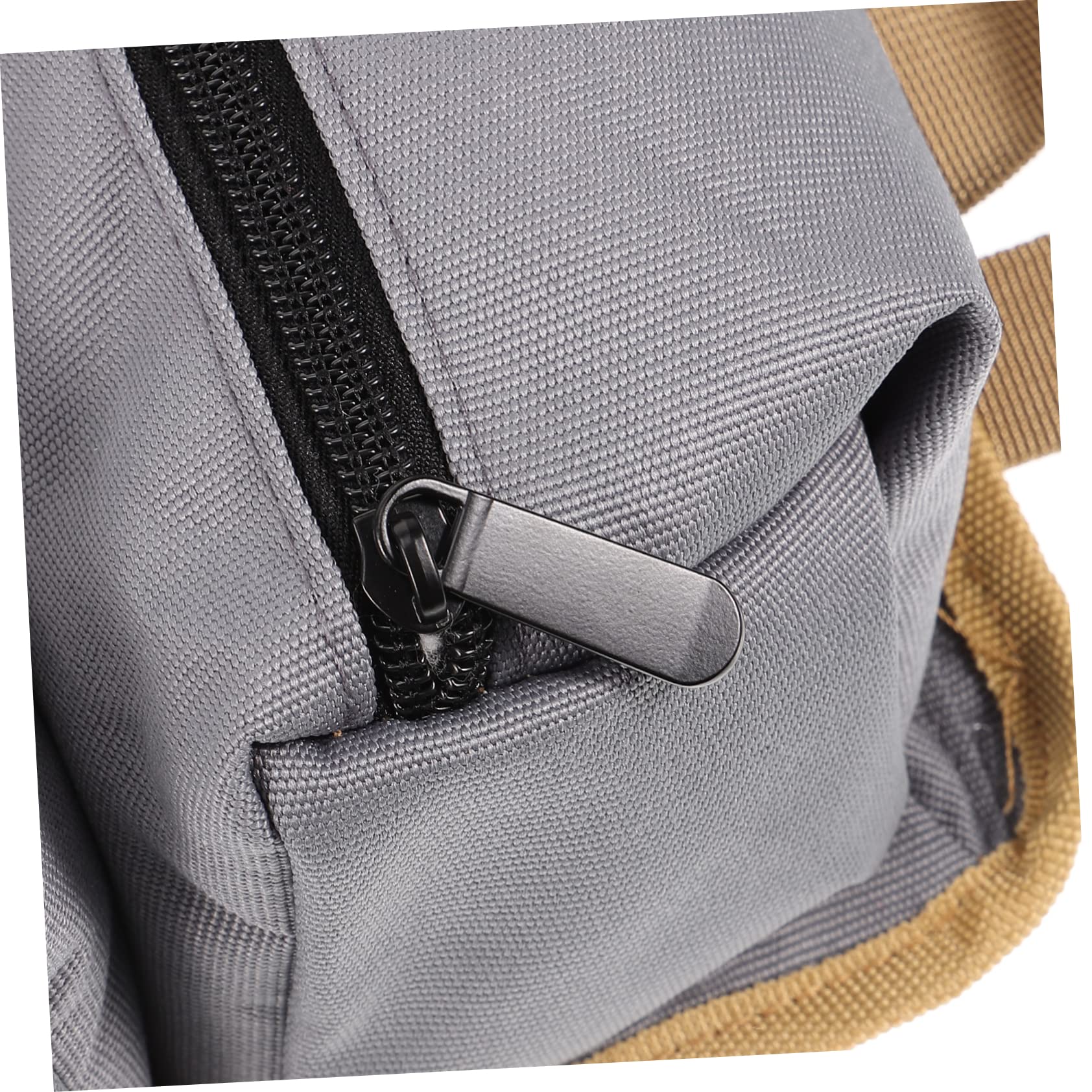 jojofuny Bolsa Organizadora de Herramientas Enrollable de Tela Oxford, Asa y Cierre, Diseño Compacto para Electricista y Carpintero