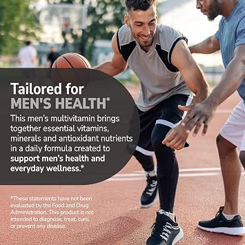 21st Century Mega Multi for Men Multivitamin & Multimineral Supplement, Daily Mens Vitamins with Vitamin A, C, D3, E, Zinc, Magnesium, Saw Palmetto & Korean Ginseng, Gluten Free, 90 Tablets
