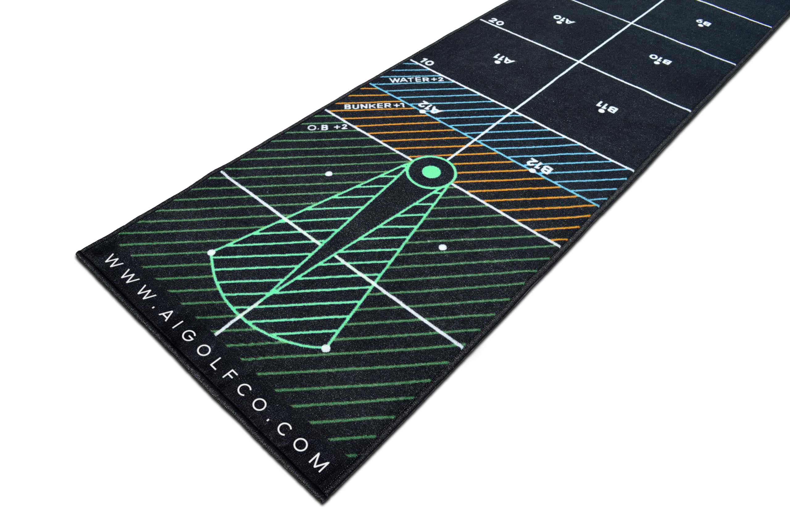 AI Golf Gemini Series Tapis de Jeu de Golf High-Tech 4,3 m – Le Tapis de Jeu Ultime pour Les Amateurs de Golf