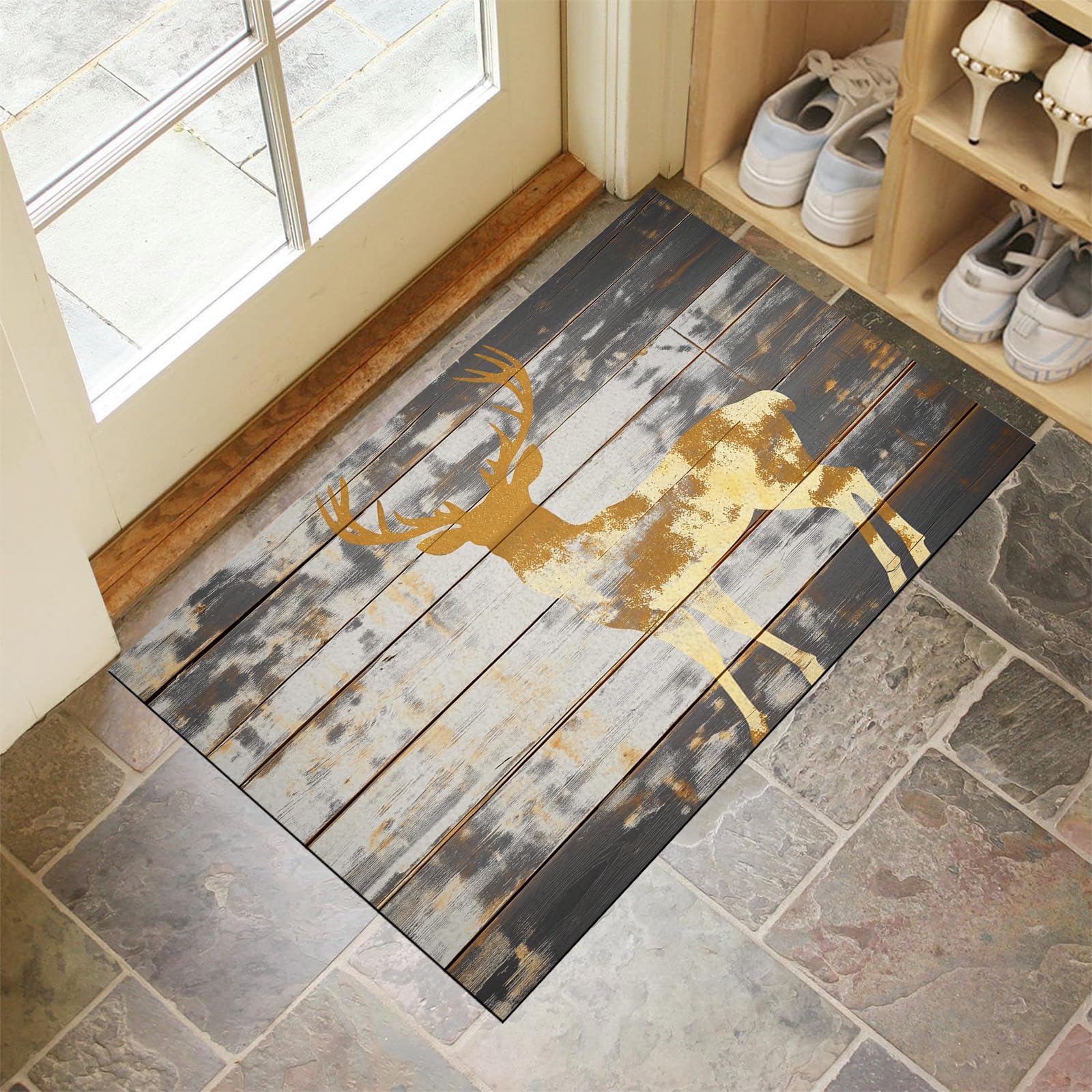 Paillasson extérieur antidérapant 50x80 cm tapis de porte