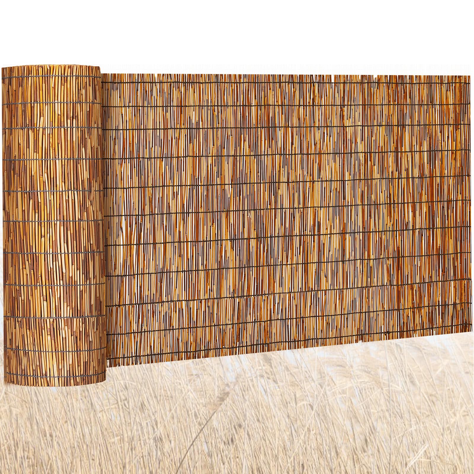 Barydat 3 x 30 ft Reed Fence Roll