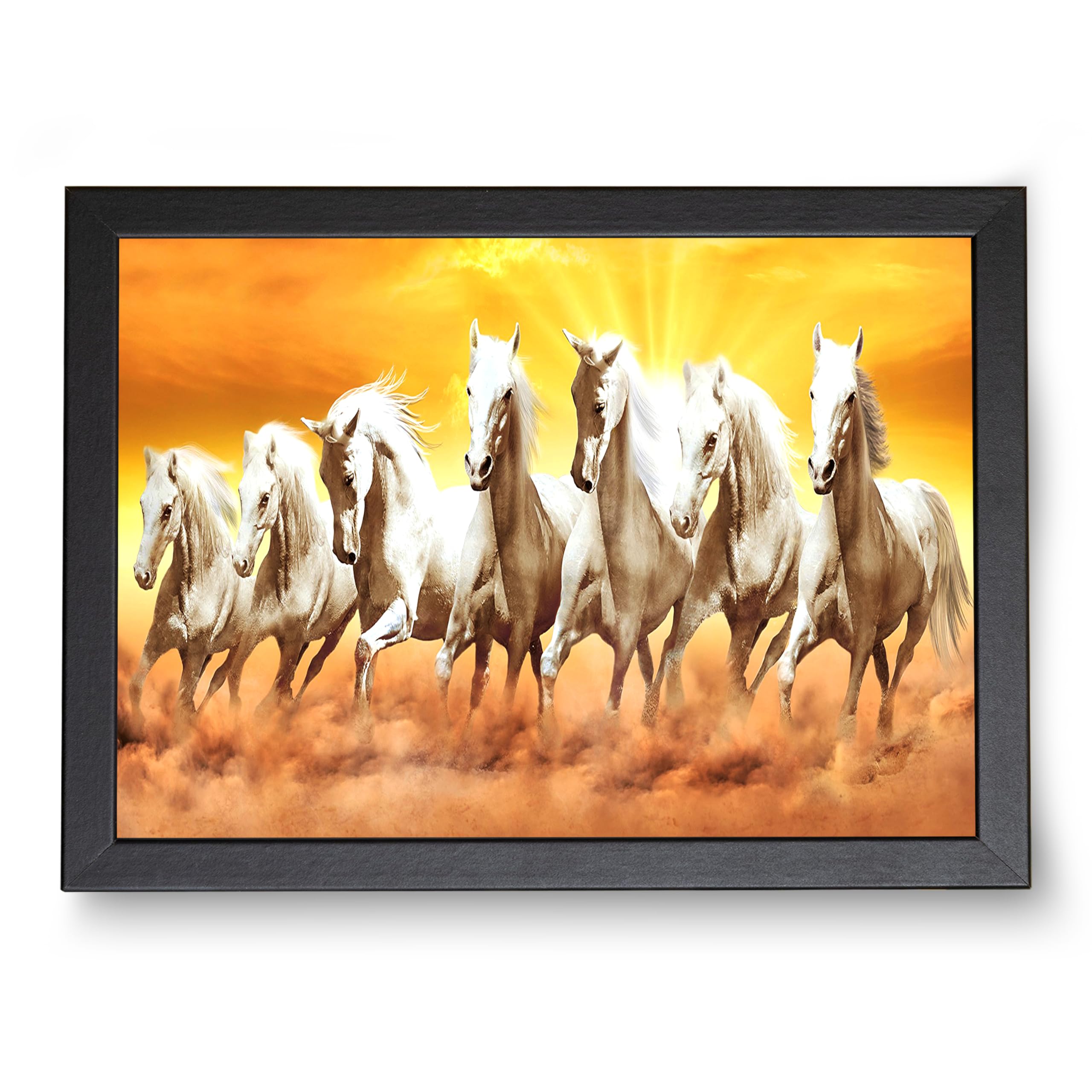 Rousrie 7 Horses Vastu Frame Painting For Bedroom, Living Room Home Décor Horse Running Wall Decoration, House Warming Gifts For New Home (50 By 35 Cm) (Design 6) (B0DC6N69K4) Amazon Price History, Amazon Price Tracker