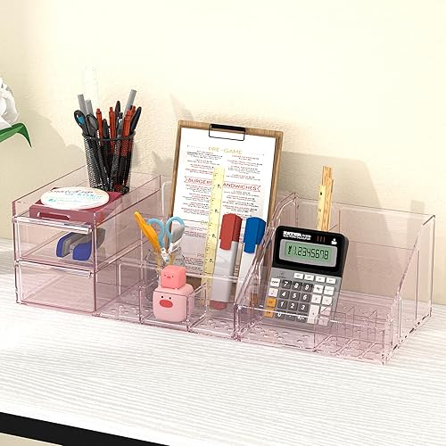 Miniatura 5 de Organizador de maquillaje, organizadores de gran capacidad, organizadores de maquillaje y almacenamiento con cajones, organizador de maquillaje para