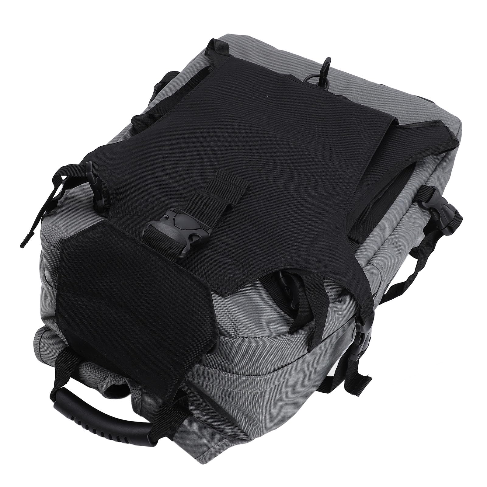 Borsa per Scarponi da Sci, Zaino da Sci in Tessuto Oxford 30 Litri con Scomparto per Casco, Zaino da Snowboard Impermeabile con Tasche Laterali e Cinghie Regolabili per Viaggi Escursionismo
