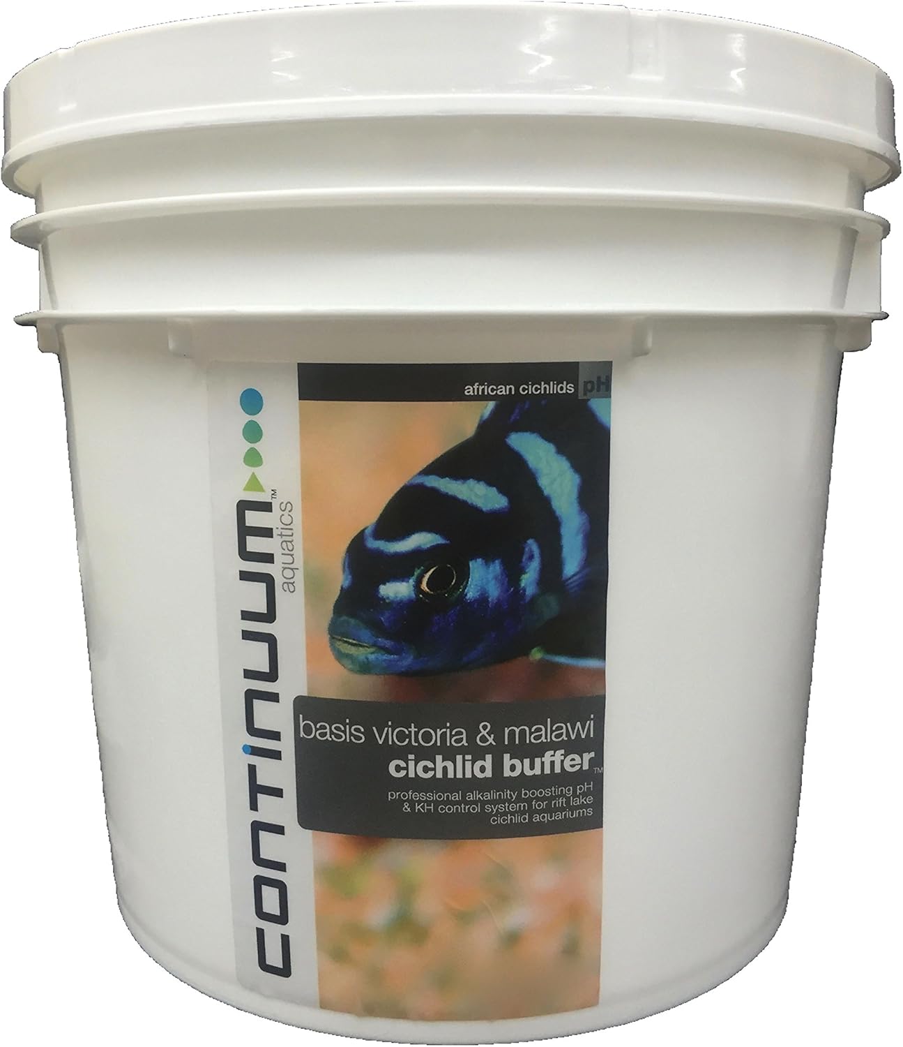 Continuum Aquatics "Basis Victoria/Malawi Cichlid Buffer" Alkalinity Boosting for Rift Lake Aquariums, 4000g