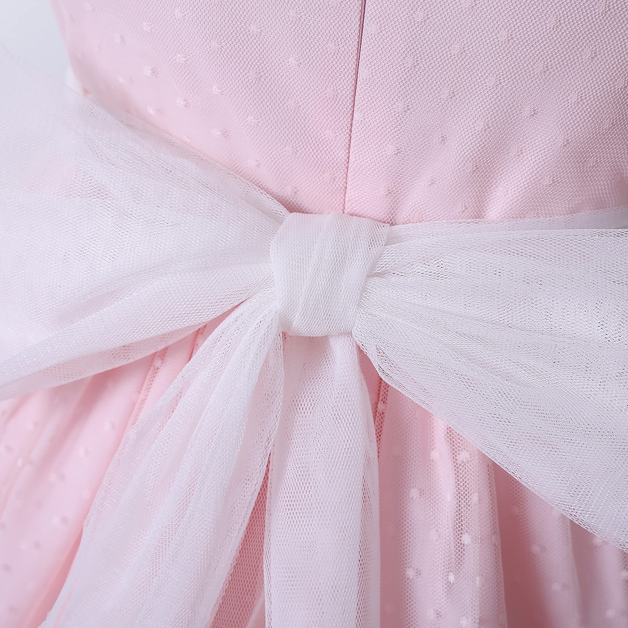 Niñas Verano Dulce Rosa Encaje Ruffle Ropa Tamaño 2 3 4 5 6 8 10 Niño Lindo Vestidos de Moda de Vacaciones