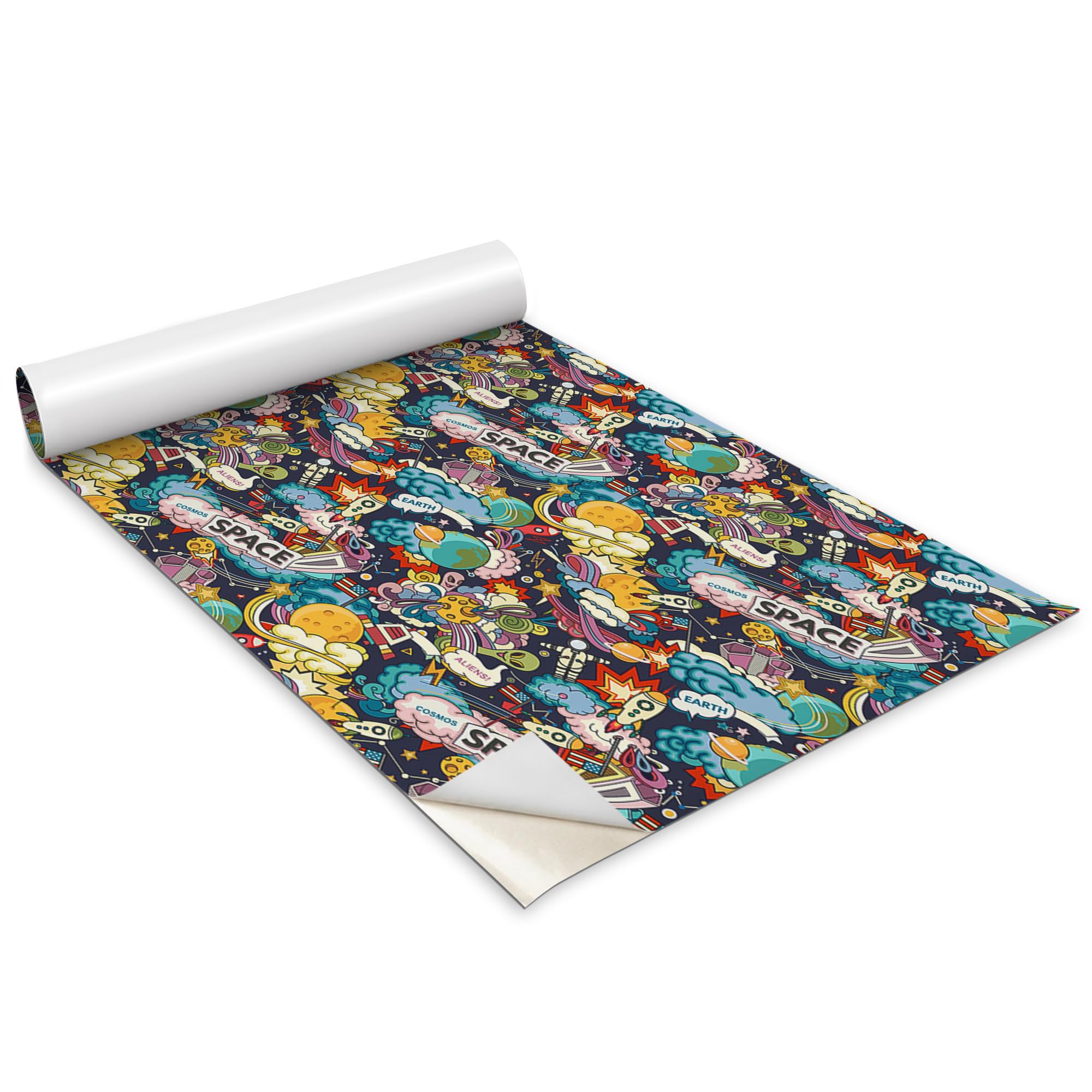 Papier peint adhesif Wallfluent pour relooker facilement un meuble de cuisine