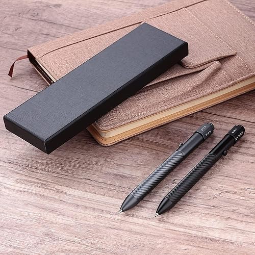 Miniatura 22 de SMOOTHERPRO Bolígrafo de acción con perno giratorio, retráctil con toma de decisiones, compatible con repuesto Pilot G2, bolígrafo EDC de tinta