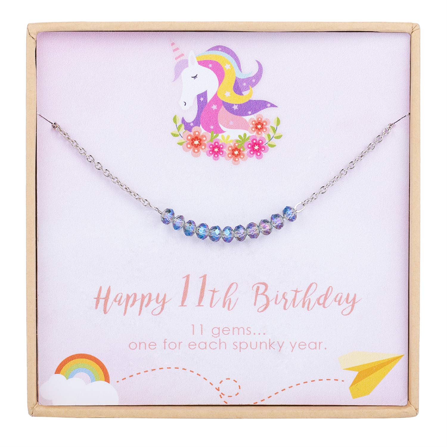 Sweet 10th 25th Necklace For Birthday Girls Gifts For 10