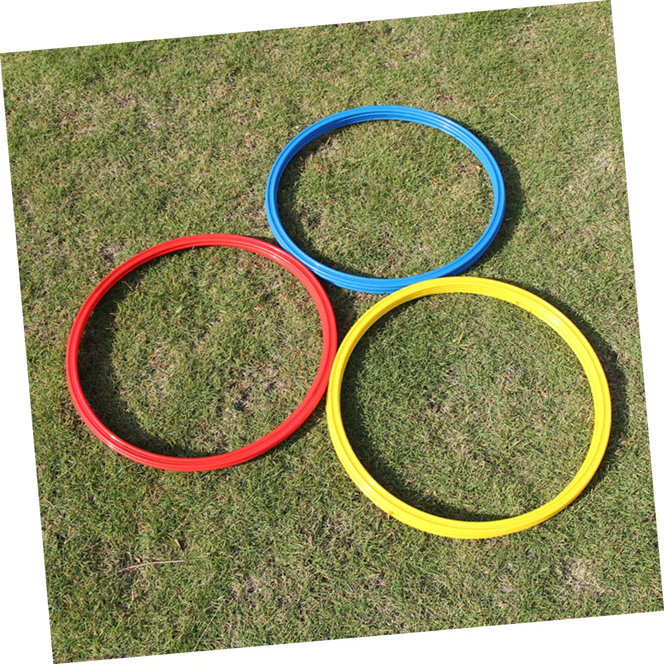 BESPORTBLE 6Pcs Scala di Calcio Anelli di Agilità di Calcio Anelli di Allenamento di Calcio Anelli di Agilità di Calcio Anelli di Agilità di Calcio Anelli di Allenamento di Calcio Anelli di