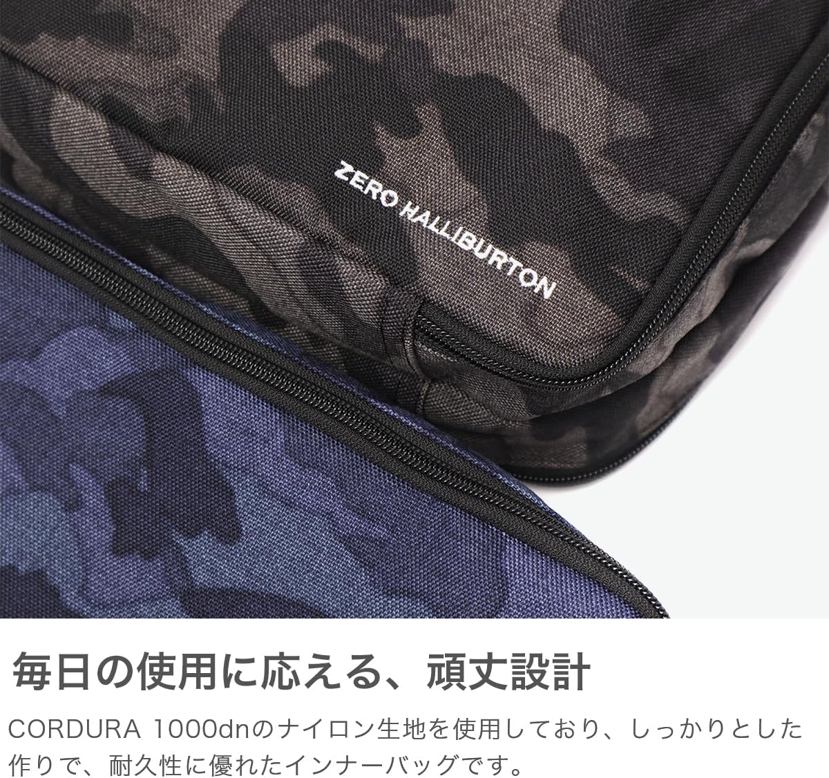 [ゼロハリバートン]ZERO HALLIBURTON ZH Packing Cube SOLID M ポーチ 8L 81453 ネイ