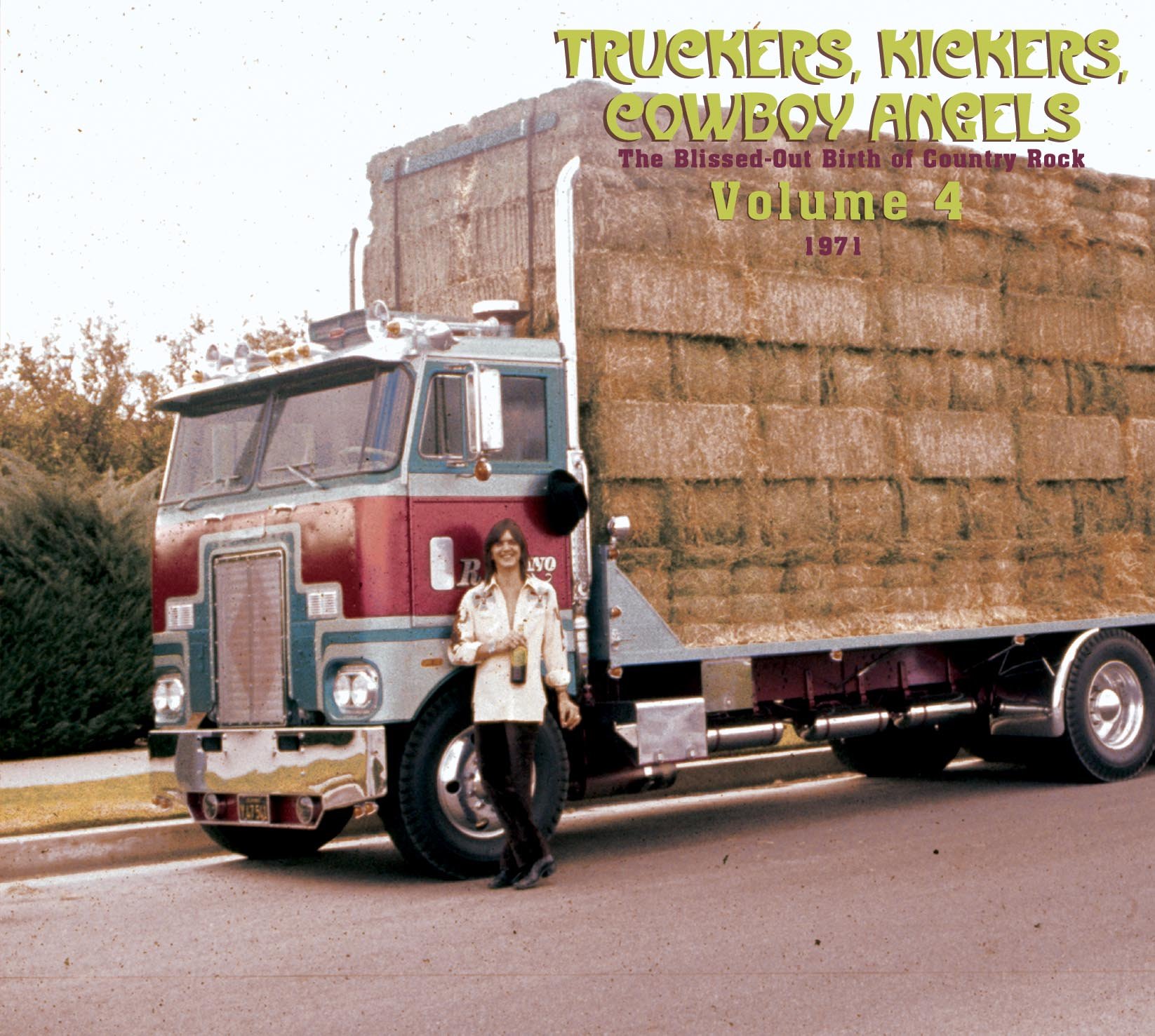 Various Artists Truckers, Kickers, Cowboy Angels 1971, Vol. 4 (2cd) CD New 53971