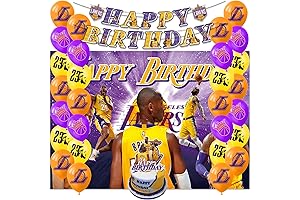 Lakers Birthday Party Decorations