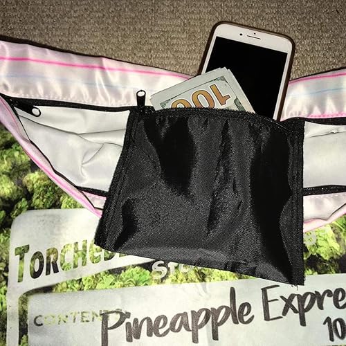 Miniatura 3 de Pineapple Express Stash - Funda de almohada con bolsillo secreto, cojín decorativo con compartimento oculto fresco, se adapta al relleno de almohada